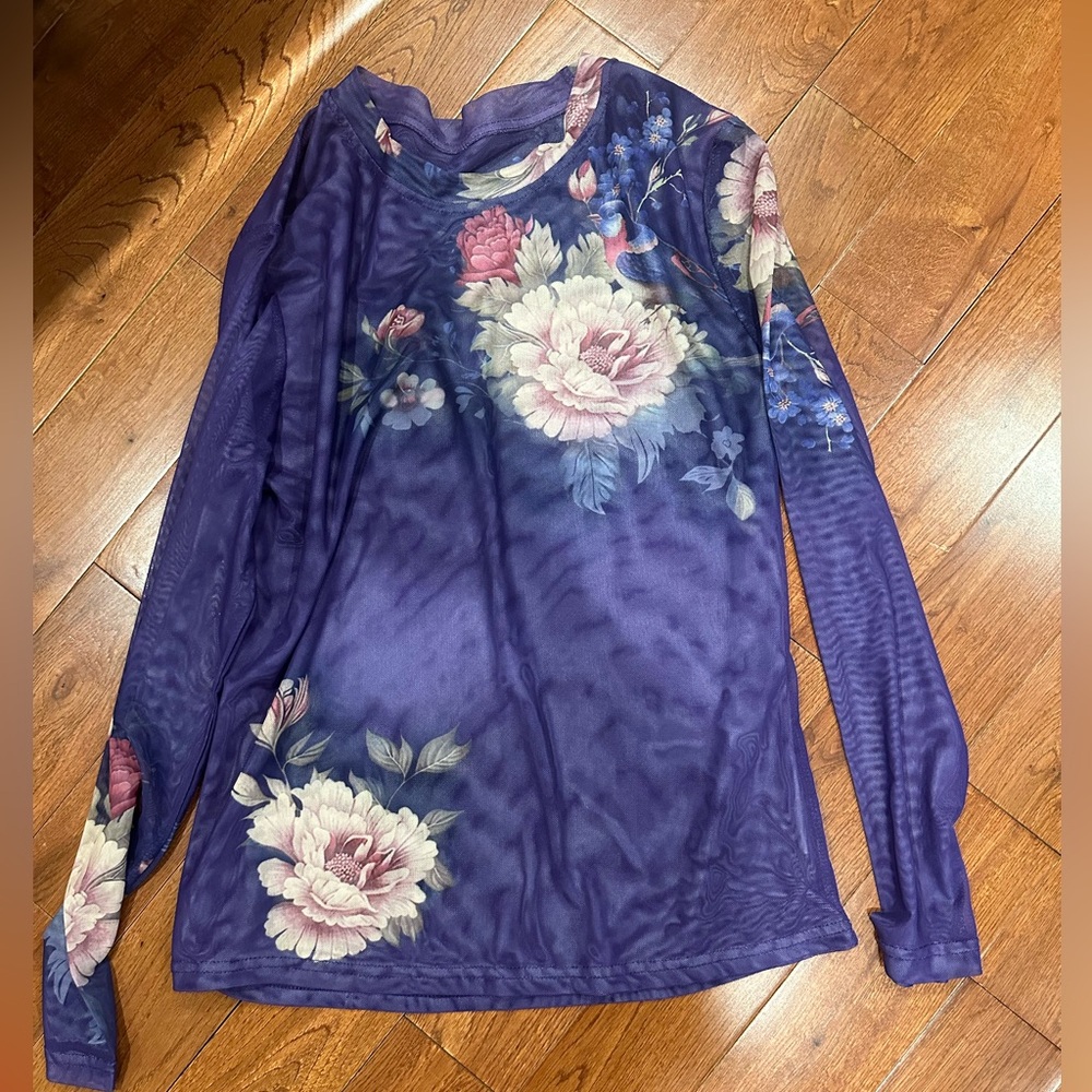 Long sleeve blouse